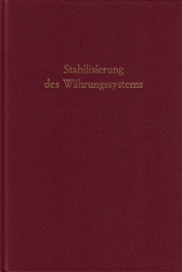 Buchcover: Stabilisierung des Währungssystems