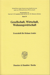 Gesellschaft, Wirtschaft, Wohnungswirtschaft