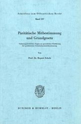 Paritätische Mitbestimmung und Grundgesetz