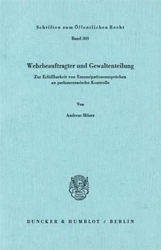 Wehrbeauftragter und Gewaltenteilung