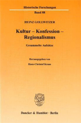 Kultur - Konfession - Regionalismus