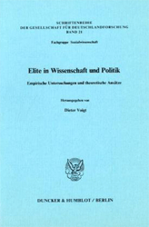 Elite in Wissenschaft und Politik