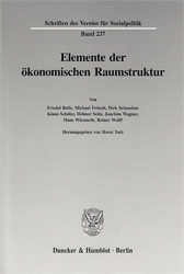 Elemente der ökonomischen Raumstruktur