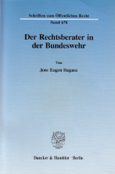 Der Rechtsberater in der Bundeswehr