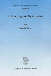 Erbvertrag und Synallagma