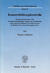 Konzernbildungskontrolle