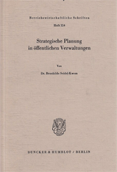 Strategische Planung in öffentlichen Verwaltungen