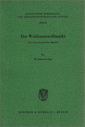 Der Weltbaumwollmarkt