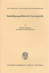 Buchcover Beschäftigungseffekte der Umweltpolitik