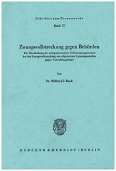 Zwangsvollstreckung gegen Behörden