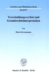 Verschuldungsverbot und Grundrechtsinterpretation