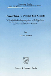 Domestically Prohibited Goods
