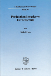 Produktionsintegrierter Umweltschutz
