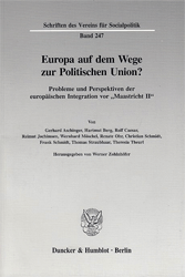Europa auf dem Wege zur Politischen Union?