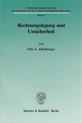 Rechnungslegung und Unsicherheit