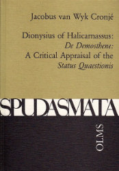 Dionysius of Halicarnassus. De Demosthene