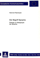 Der Begriff Sprache