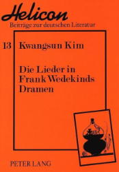 Die Lieder in Frank Wedekinds Dramen