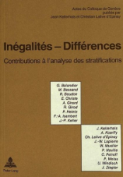 Inégalités - Différences