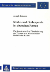Sterbe- und Grabespoesie im deutschen Roman