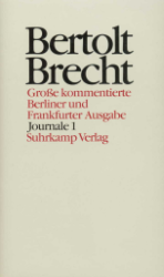 Journale 1 - Brecht, Bertolt