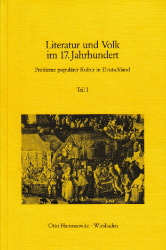 Literatur und Volk im 17. Jahrhundert. Teil 1