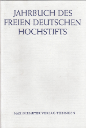 Jahrbuch des Freien Deutschen Hochstifts 2009
