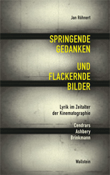 Buchcover Springende Gedanken und flackernde Bilder