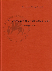 Archäologischer Anzeiger, 1. Halbband 2004