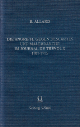 Die Angriffe gegen Descartes und Malebranche im Journal de Trévoux 1701-1715