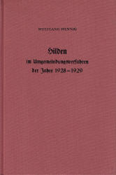 Hilden im Umgemeindungsverfahren der Jahre 1928-1929