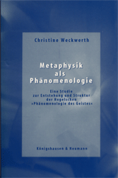 Metaphysik als Phänomenologie