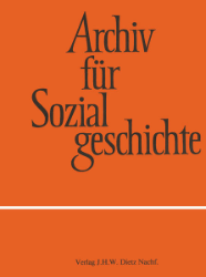 Archiv für Sozialgeschichte. Band 56/2016
