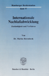 Internationale Nachlaßabwicklung