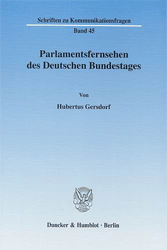 Parlamentsfernsehen des Deutschen Bundestages - Gersdorf, Hubertus