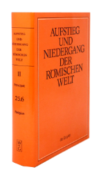 Aufstieg und Niedergang der römischen Welt (ANRW) /Rise and Decline of the Roman World. Part 2/Vol. 25/6