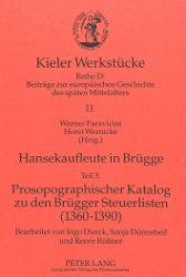 Prosopographischer Katalog zu den Brügger Steuerlisten (1360-1390)