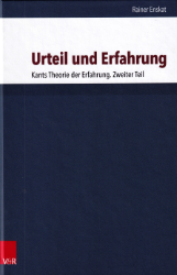 Urteil und Erfahrung. Kants Theorie der Erfahrung. Zweiter Teil