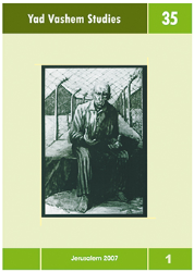 Yad Vashem Studies 35.1 (2007)