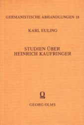 Studien über Heinrich Kaufringer