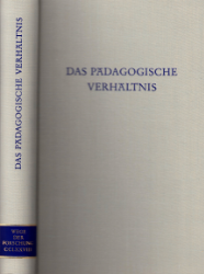 Buchcover Das Pädagogische Verhältnis