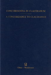 Concordantia in Claudianum /A Concordance to Claudianus