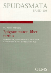M. Valerii Martialis Epigrammaton liber tertius