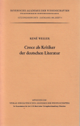 Croce als Kritiker der deutschen Literatur