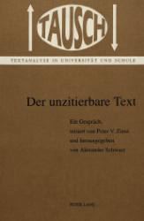 Der unzitierbare Text