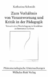 Zum Verhältnis von Verantwortung und Kritik in der Pädagogik