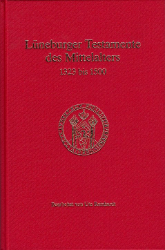 Buchcover Lüneburger Testamente des Mittelalters