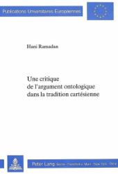 Une critique de l'argument ontologique dans la tradition cartésienne