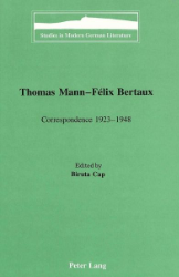 Thomas Mann - Félix Bertaux