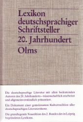 Lexikon deutschsprachiger Schriftsteller. Band 2